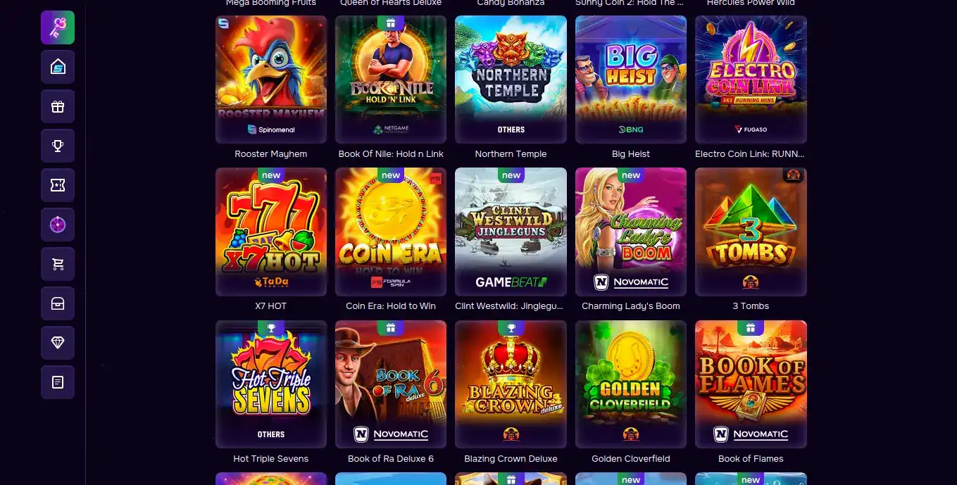 платежи в New Retro casino